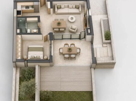 1+1 apartment in Turquoise Marina, Hamallaj – D11-1/12