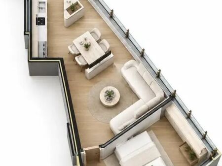 Apartament 1+1 në Kodra e Diellit 1, Tiranë – 55-1/2