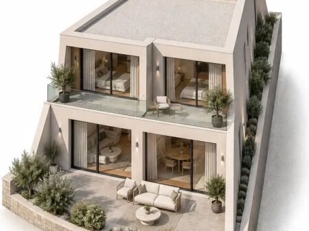 Duplex with veranda in Swan Lake Residence, Farkë – A2.7