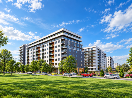 2+1+2 Apartment for Sale - Paskuqan, Space City