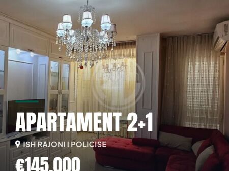  Apartament 2+1+2 per Shitje tek Lagja 6, Ish Rajoni i Policisë, Durres.