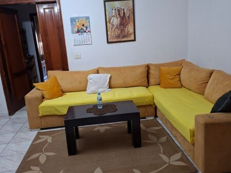 At Fusha e Aviacionit, a 2+1 apartment is for rent. Price 60000 Lek/Month.