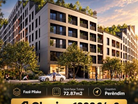 🏡 SHITET APARTAMENT 1+1 – DIELLON 2, PASKUQAN!