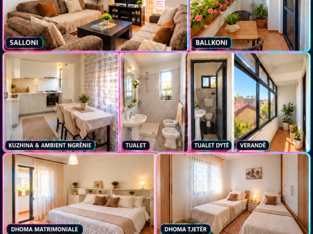 Apartament 2+1+2 per shitje Brryl