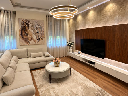 Rent, 2+1+2 Apartment+Storage+Parking Space, Park Gate, Elbasan Road.