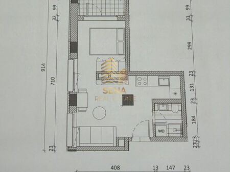 For sale, Bargain 1+1+Balcony Apartment, Ali Demi- Kadiu Residence, 70,800 euros