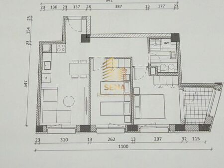 For sale, Bargain 2+1+Balcony Apartment, Ali Demi- Kadiu Residence, 117,600 Euro