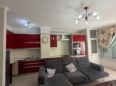 2+1 apartment for rent at Kodra e Diellit , Rruga Rrapo Hekali , near Supermarket Xhangolli .  