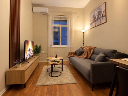 1+1 apartment for rent in the Agimi buildings in Bllok!