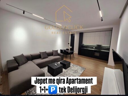1+1 apartment +parking for rent at Delijorgji Complex.