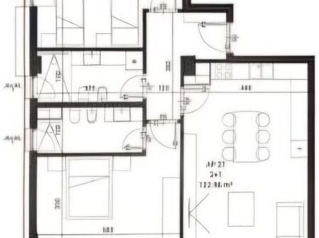 Shitet apartament 2+1+2 tek Rezidenca Sun Palase , Dhermi , Vlore , Himare , Drimadhe , Drymades .  