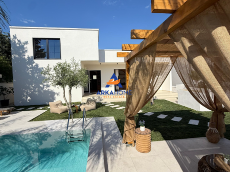 SHITET VILE 1 KATËSHE ME PISHINË 410M2 "UNAZA E PASKUQANIT, PASKUQAN" 480.000 EURO