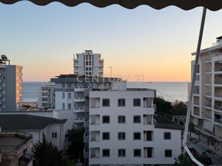 Apartament 1+1 me Pamje Deti per Qera ne Plazh, Iliria!