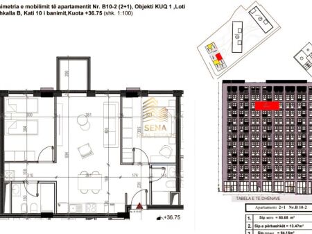 OKAZION, Apartament 2+1+Blk, Ish Profarma – Xhamllik-Dara Residence 15.000.000 Leke