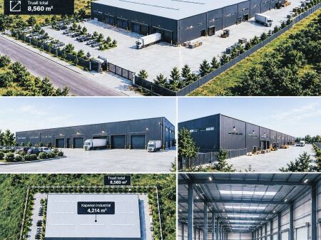 **CAPANNONE INDUSTRIALE IN VENDITA – VORË, TIRANA**