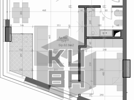 Apartament 1+1 pranë 📍Kryëzimi i Farmacisë 10.  147'000€ i negociueshëm