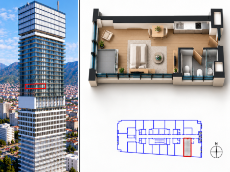 🏢 APARTMENTS FOR SALE- SUNMOONSTAR, "Asim Vokshi" Street.