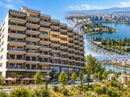 IN AFFITTO, APPARTAMENTO 2+1+2+PARCHEGGIO CON VISTA SUL LAGO