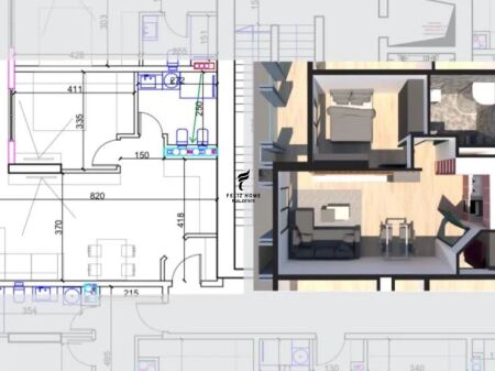 SHITET APARTAMENT PREMIUM 1+1 PARKU OLIMPIK 235.000 EURO FH-99864