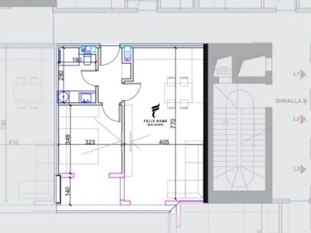 SHITET APARTAMENT PREMIUM 1+1 PARKU OLIMPIK 223.000 EURO FH-99861