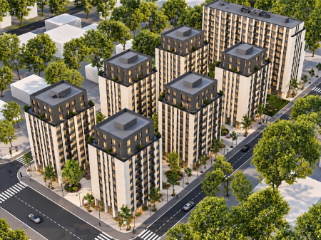 2+1 Apartment for Sale with Veranda - 5 Maji Street, Ajka Complex