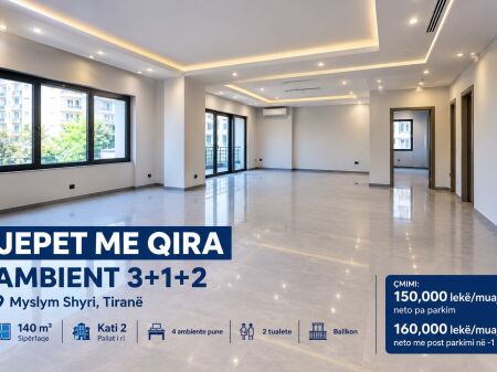  OFFICE SPACE FOR RENT 3+1+2 | MYSLYM SHYRI