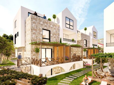 Appartamento 1+1 con veranda a Stone Village, Qeparo – AP16