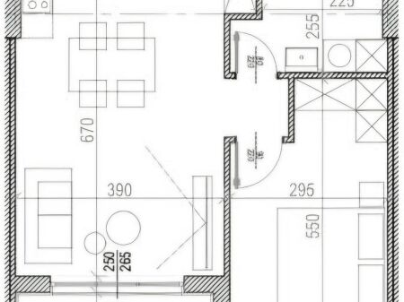 1+1 apartment for sale at Riverside Residence , Unaza e Re , Ish Fusha e Aviacionit .