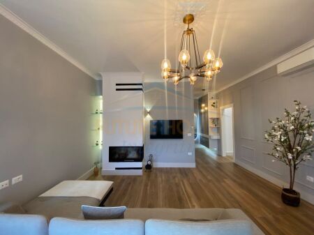 For rent, 2+1+2 apartment + parking space, Joy Residence, Tirana.