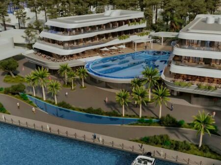 2+1 apartment for sale at Porto Lalzi Residence, in Hamallaj, Lalëz Bay, Durrës.