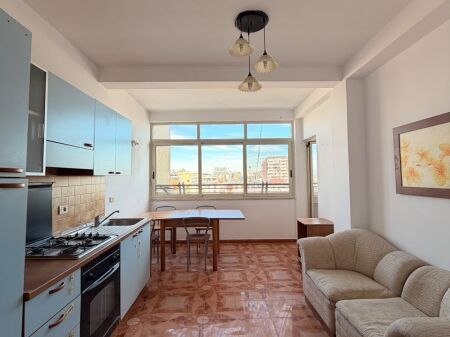 1+1 Apartment for Rent in the Center, at the Polyclinic, Durres