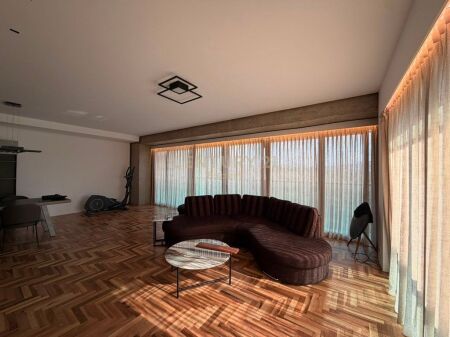 1+1 APARTMENT FOR RENT WITH PARKING SPACE IN AMBASSADOR 3 RESIDENCE NEAR AIR ALBANIA