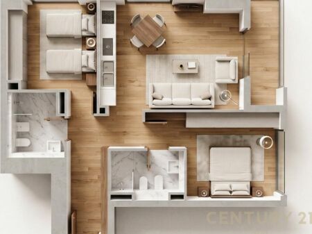 VENDESI APPARTAMENTO 2+1+2 DIETRO CASA ITALIA 139,000 €