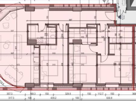 Apartament 3+1 per shitje tek Komuna e Parisit.