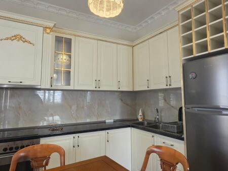 2+1 apartment for rent on Him Kolli Street, near the Catholic Church, Kavaja Street, Myslym Shyri Street.